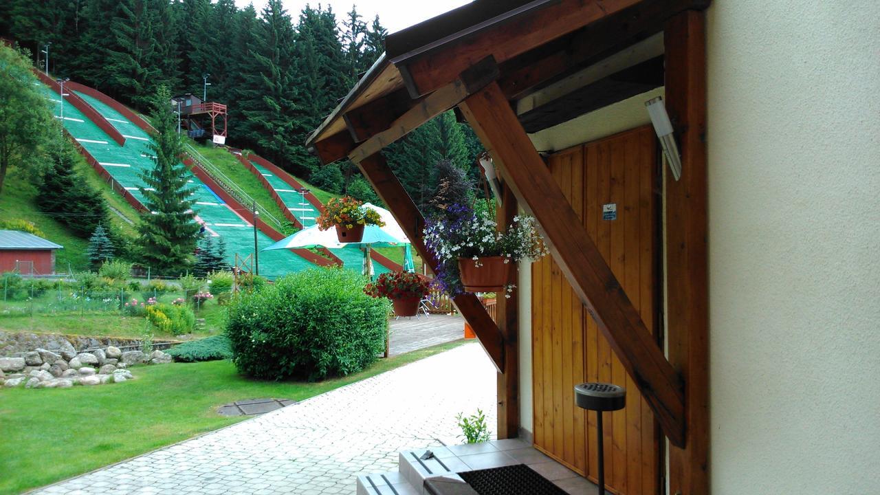 Rodinny "Hotel U Mustku" Desná Exterior foto